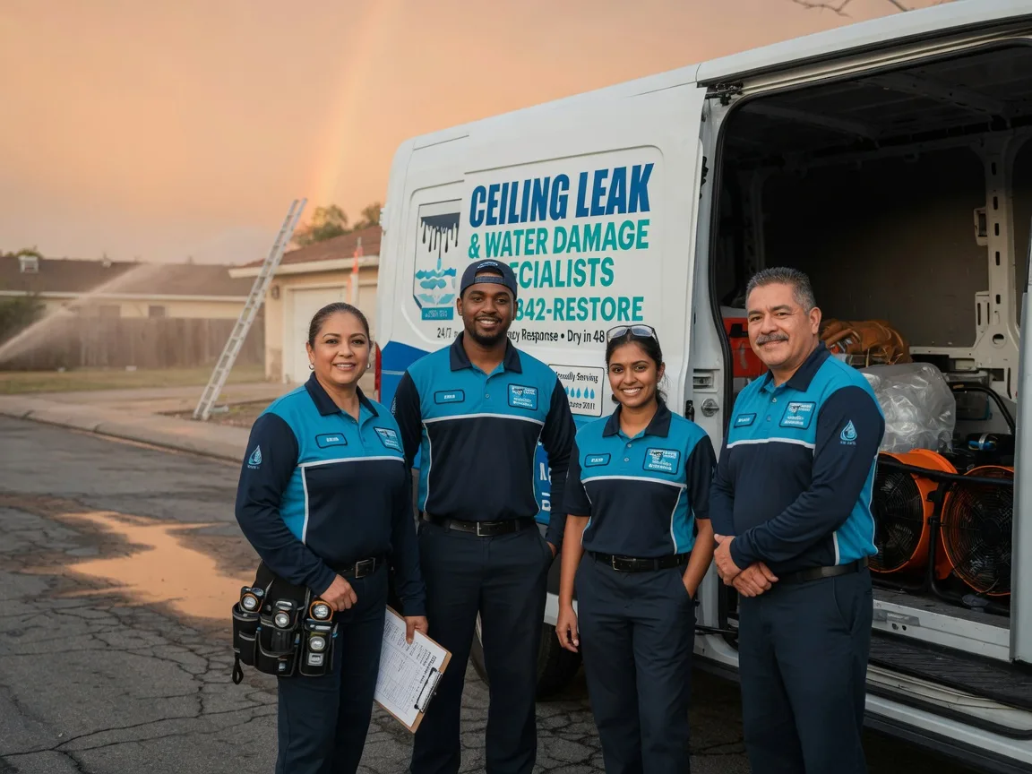 Ceiling Leak Cleanup company in Dulac, LA